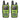 Radiolidhje Baofeng UV-5R Mini, set 2 copë, të gjelbërta