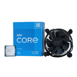Procesor Intel Core i5-11400F BOX, 2.6 GHz, 6-Core / 12-Thread, 12 MB Cache – Socket LGA 1200