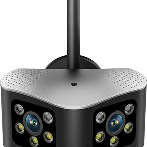 Камера со широк поглед од 180° со двојни леќи од 5 MP