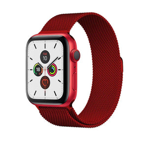 Rrip për Аpple Watch , Milanese Red 42/44/45mm
