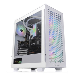 Kasë Thermaltake V350 TG ARGB Air, Mid-Tower, e bardhë